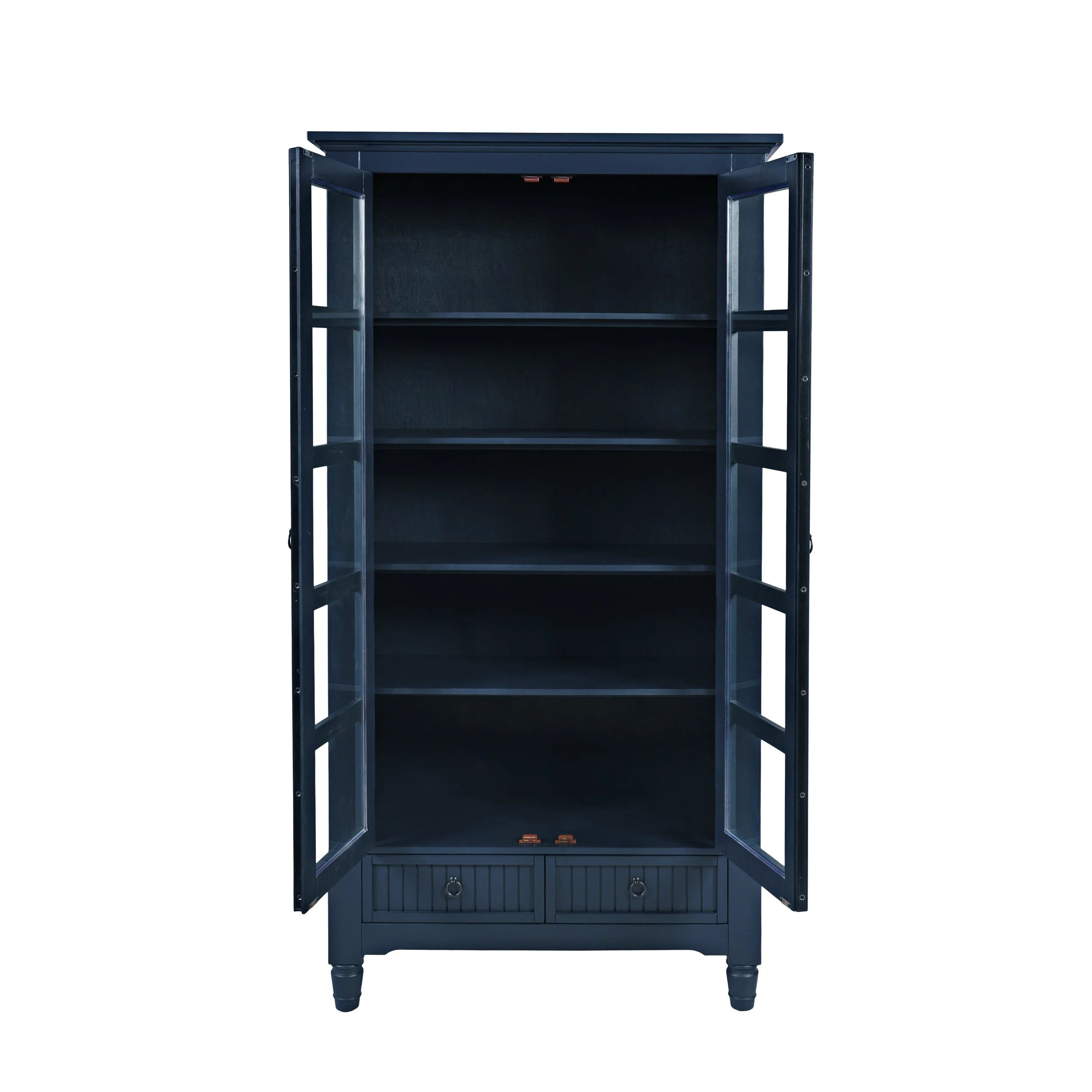 ④ちゃこ 様 〖symphony〗 navy Jofran | Rustic Shores 4 Door Accent Cabinet